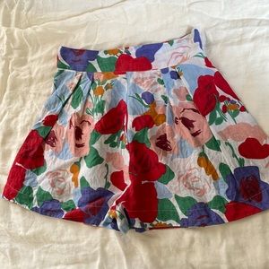 Faithfull the Brand high waist floral shorts